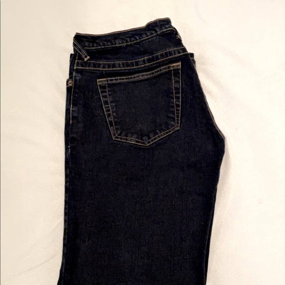 vintage baby phat boot cut jeans, dark wash,                 US size: 7 - Picture 5 of 5